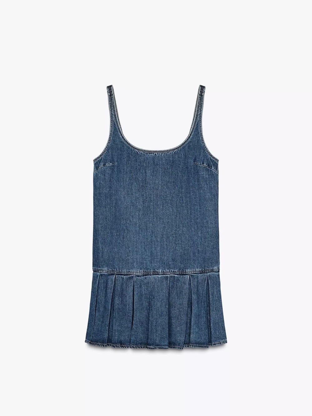 Zara Blue Denim Mini Dress